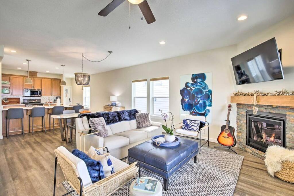 Modern Oregon Retreat W/ Deck, Hot Tub, Ocean View ดีโพเบย์ ภายนอก รูปภาพ