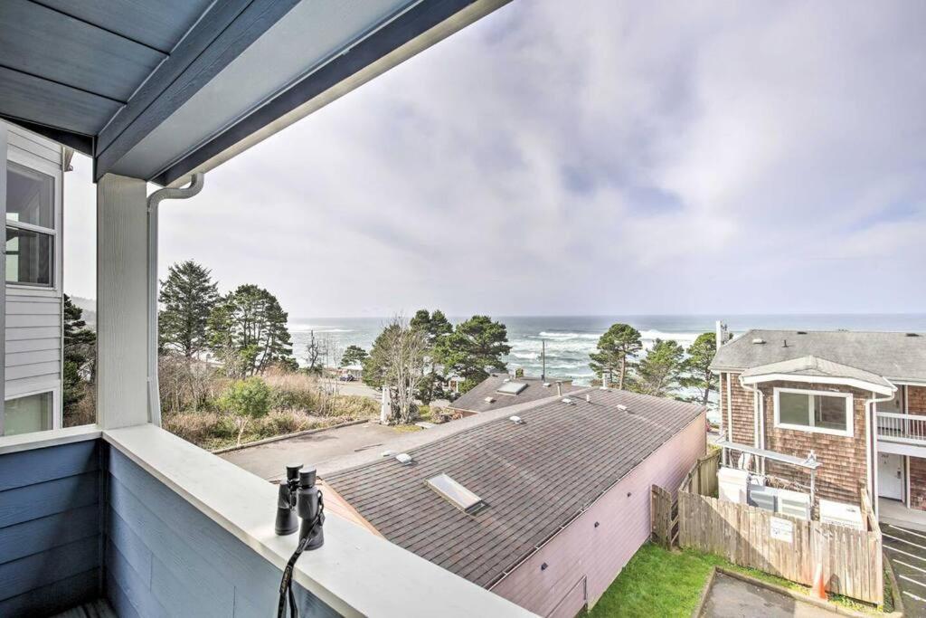 Modern Oregon Retreat W/ Deck, Hot Tub, Ocean View ดีโพเบย์ ภายนอก รูปภาพ